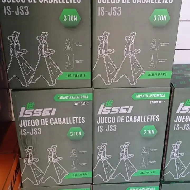 Caballetes 3 toneladas issei