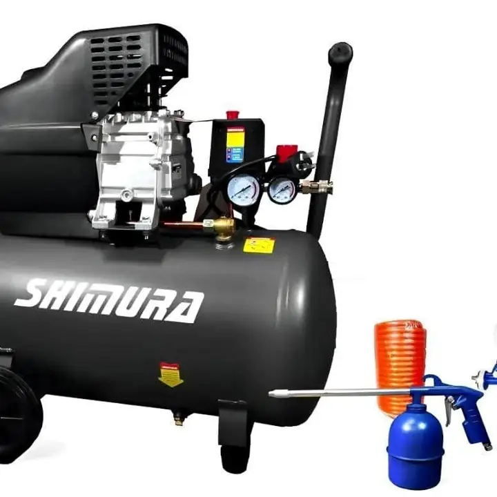 Compresor de 50 litros 2.5hp cm tres accesorios Shimura
