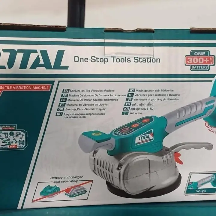 Ventosa vibradora para baldosas total