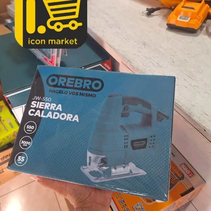 Sierra caladora 550W 220V + hoja JW-550 OREBRO By OMAHA