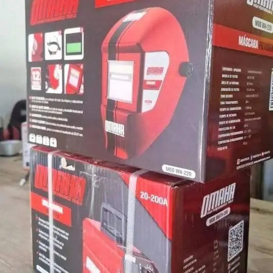 Soldadora 200 amp + careta Omaha