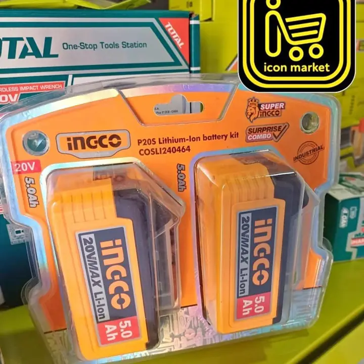Star kit 2 batería 5ah ingco