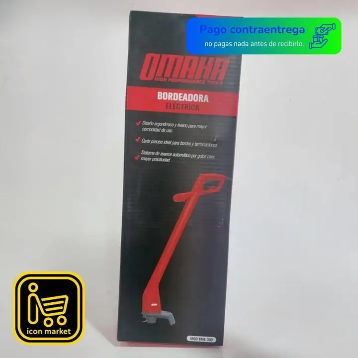 Bordeadora eléctrica omaha 300w 230mm 220v