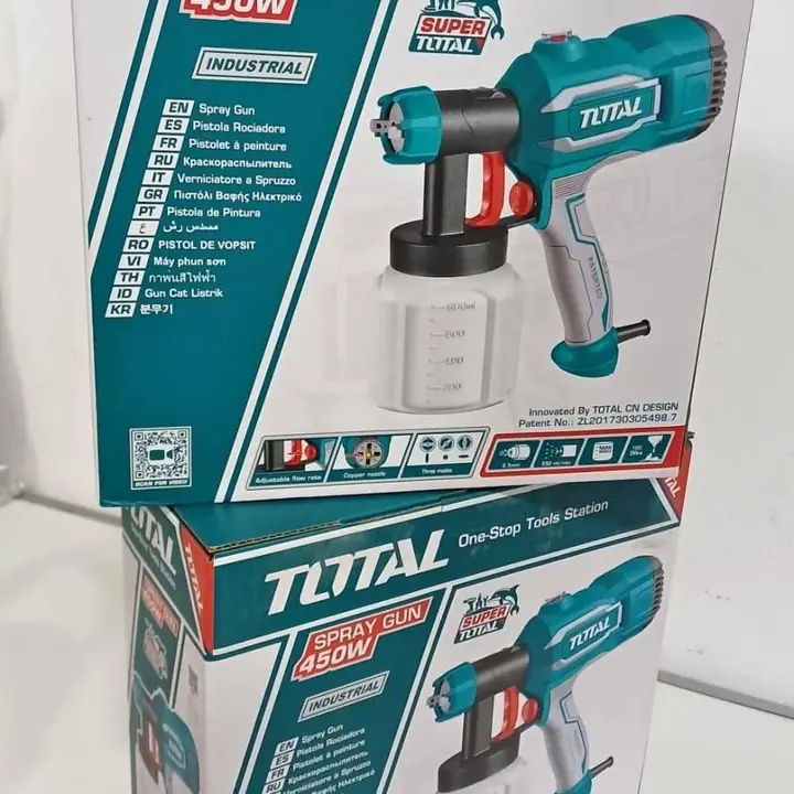 Equipo de pintar eléctrico 450w Total