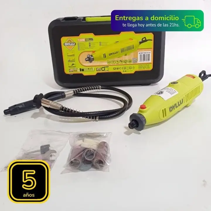 Minitorno Dyllu 130W + 52 Accesorios