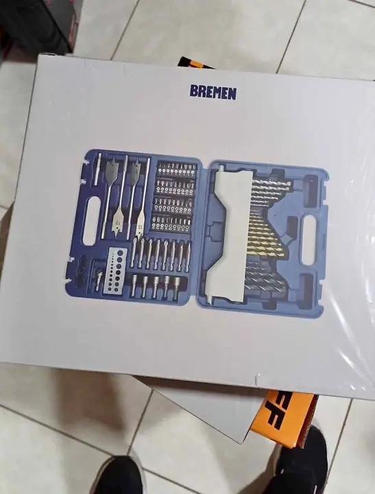 Set Juego mechas y puntas 82 piezas BREMEN 62.000