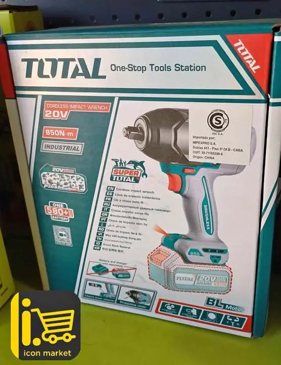 Llave de impacto 850nm total sola