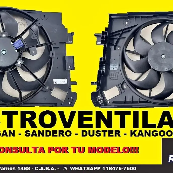 Electroventilador Renault duster / logan / sandero / kangoo