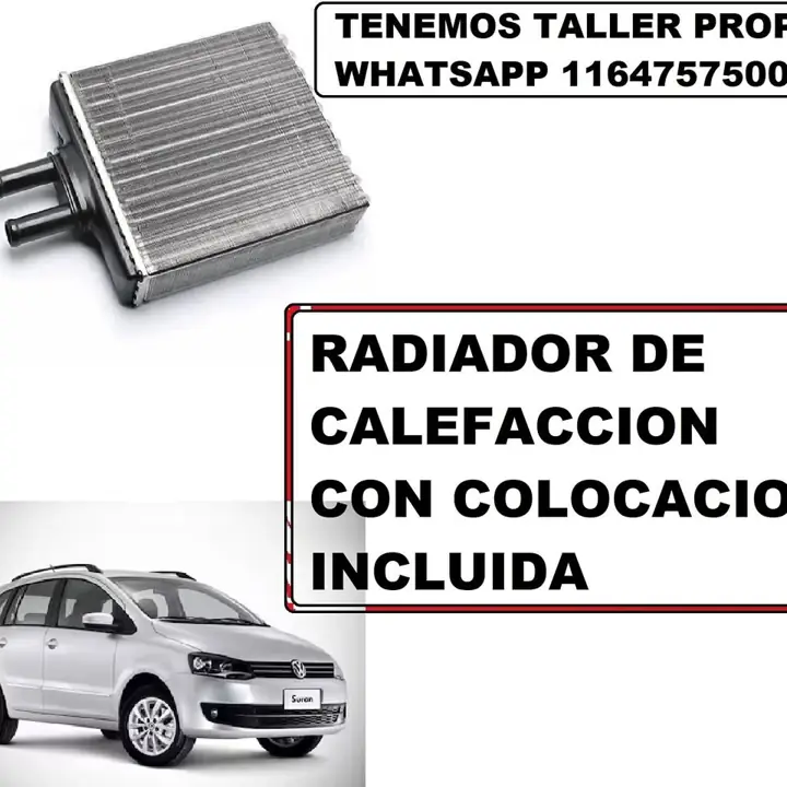 Radiador calefaccion suran - fox - trend - voyage