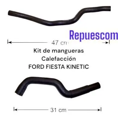 Kit de mangueras de calefaccion Ford fiesta kinetic