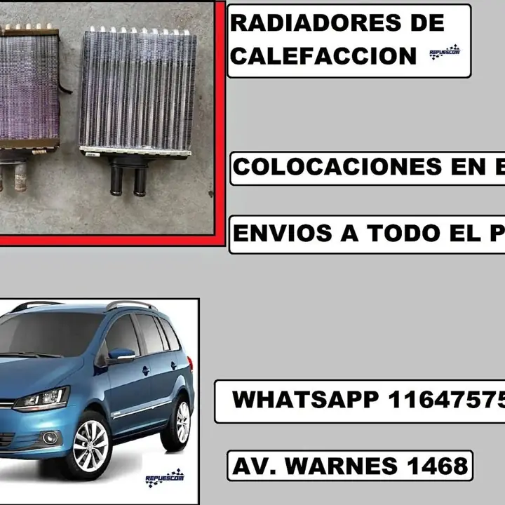Radiador de calefacción todos los modelos, hacemos colocacion