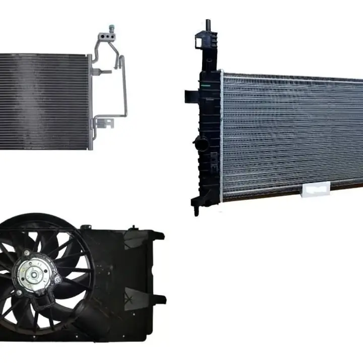 Radiador condensador electro Chevrolet meriva