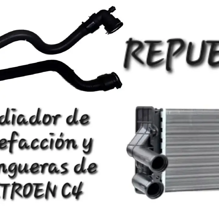 Radiador de calefacción(calefactor) y Manguera de Citroen C4