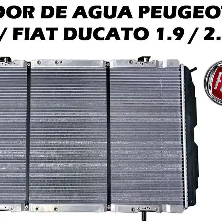 Radiador de agua Peugeot boxer / Fiat ducato