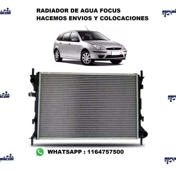 Radiador de Ford focus
