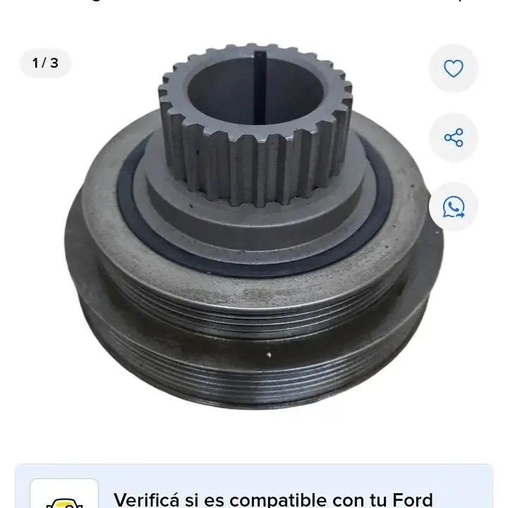 Polea cigüeñal Ford transit 2.5