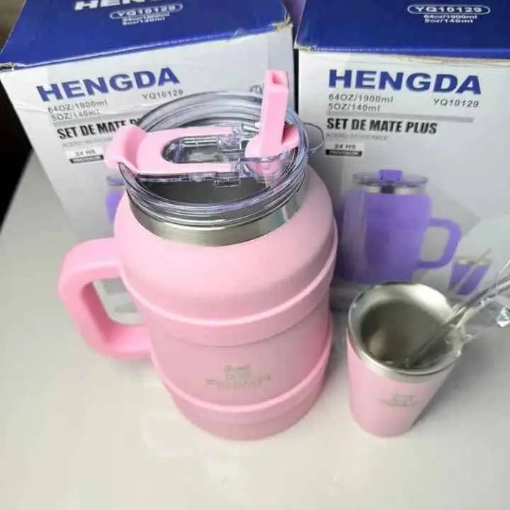 Termolares con mate y bombilla d 1,9lts