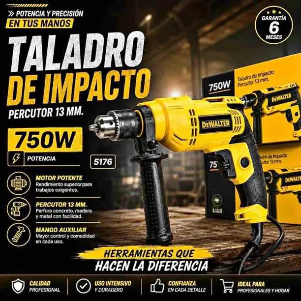 Taladro, $39,999 zona oeste Merlo pontevedra, Nueva
