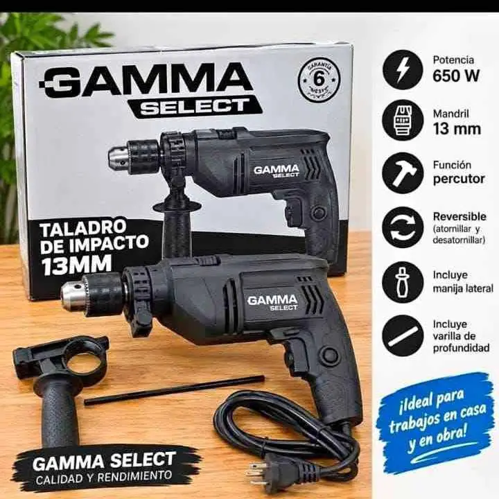 Taladro Gama, 650w $44,999