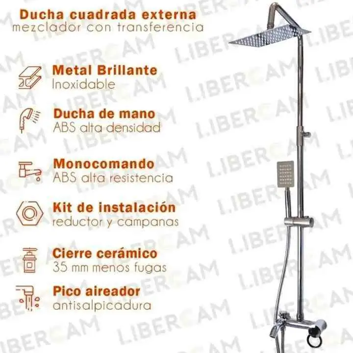 Ducha Set completo $80,000 Merlo Pontevedra