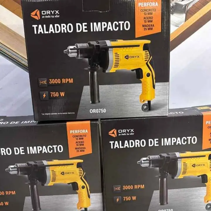 Taladro de impacto oryx OR0750 $50.500 - 750w - 3000 rpm