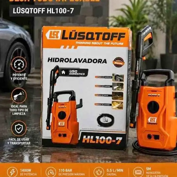 Hidrolavadora Lustoqff $95,000! Nuevas Zona oeste Merlo