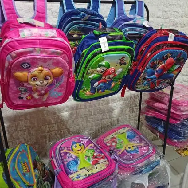 Mochilas 3D escolar $15,000 zona oeste merlo!