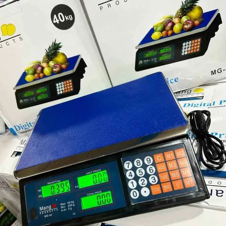 Balanza digital de 40KG doble visor super precio $48.000