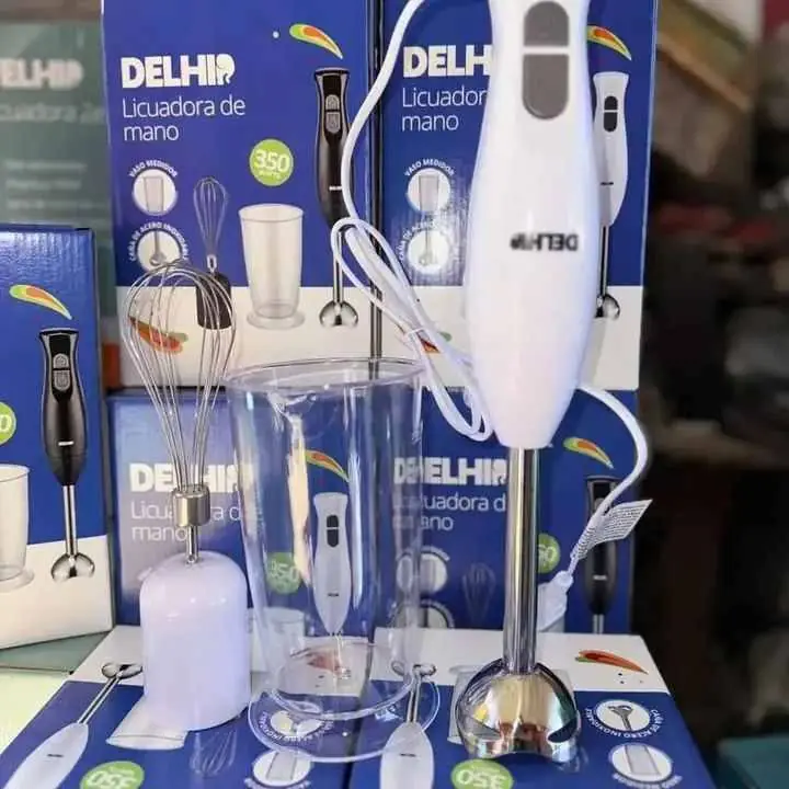 Licuadora de Mano Mixer 350w Batidor Vaso 700ml Minipimer 5 usos ideales de nuestra licuadora de man