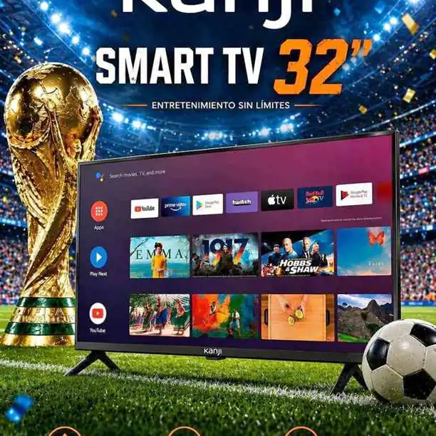 Smart TV Kanji 32" precio final $220,000 zona oeste merlo