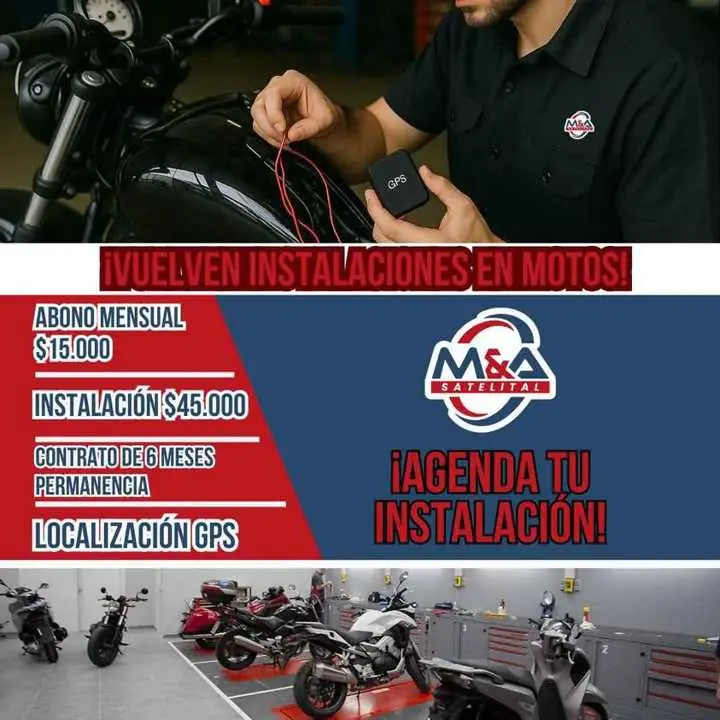 Rastreo satelital de Moto