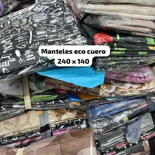 Manteles eco cuero $12,000