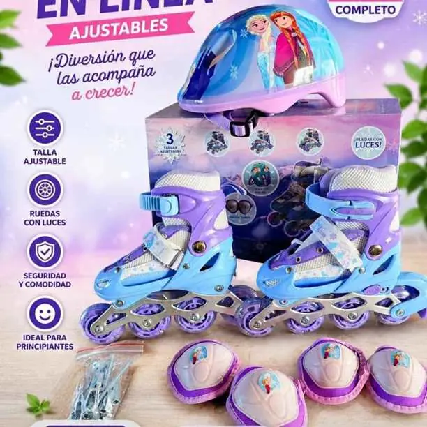 Patines 3 en 1 - patines princesas - $48,000 merlo
