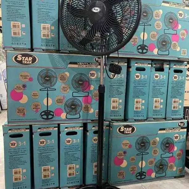 Ventiladores star trak .los mas pedidos 18" 3 en 1.ZONA oeste merlo envios a domicilio