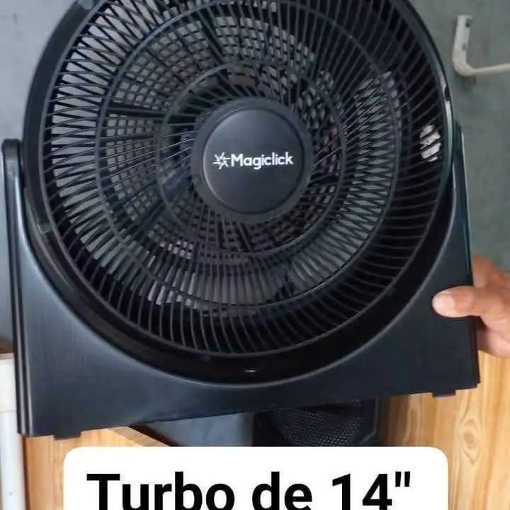 Ventilador turbo 14 "pulgadas practico facil D TRANSLADO$30,000