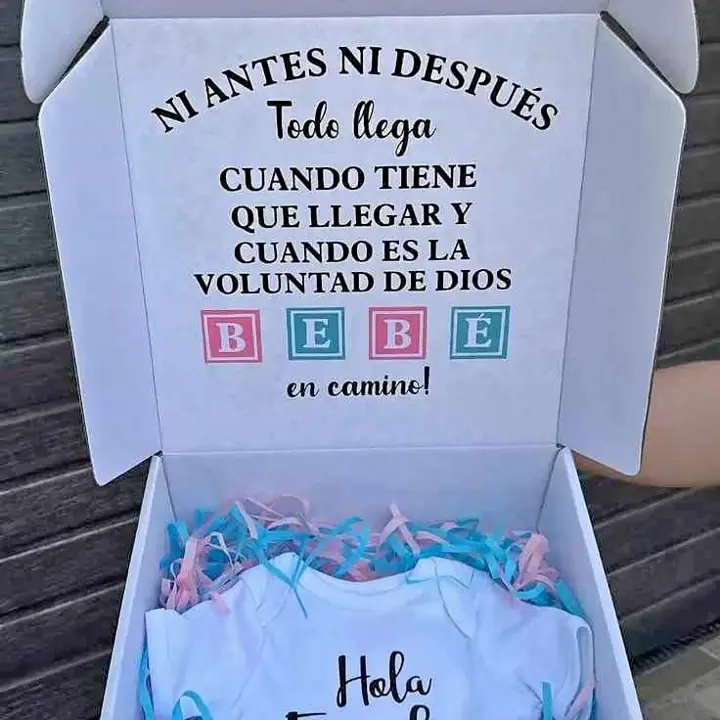 Propuesta de abuelos bebe en camino