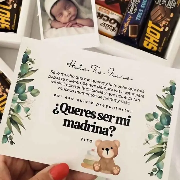Querés ser mi madrina padrino