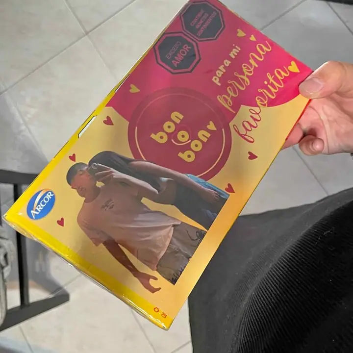 Caja bombon san Valentín