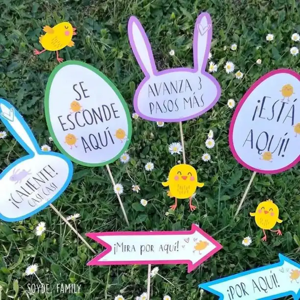 Pascuas búsqueda del tesoro