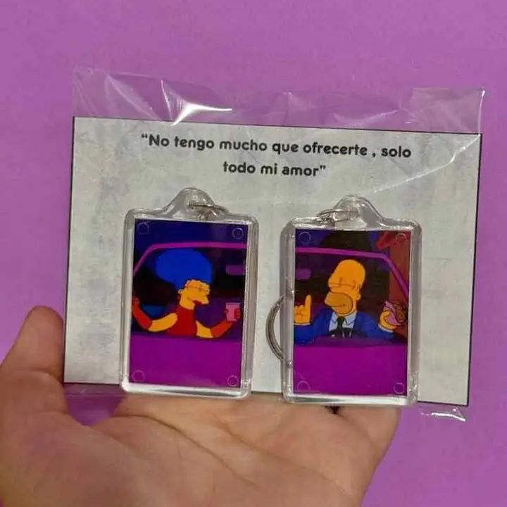 Llaveros match san Valentín