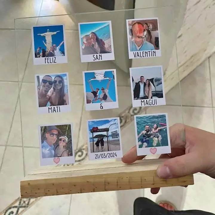 Cuadro personalizado san Valentín