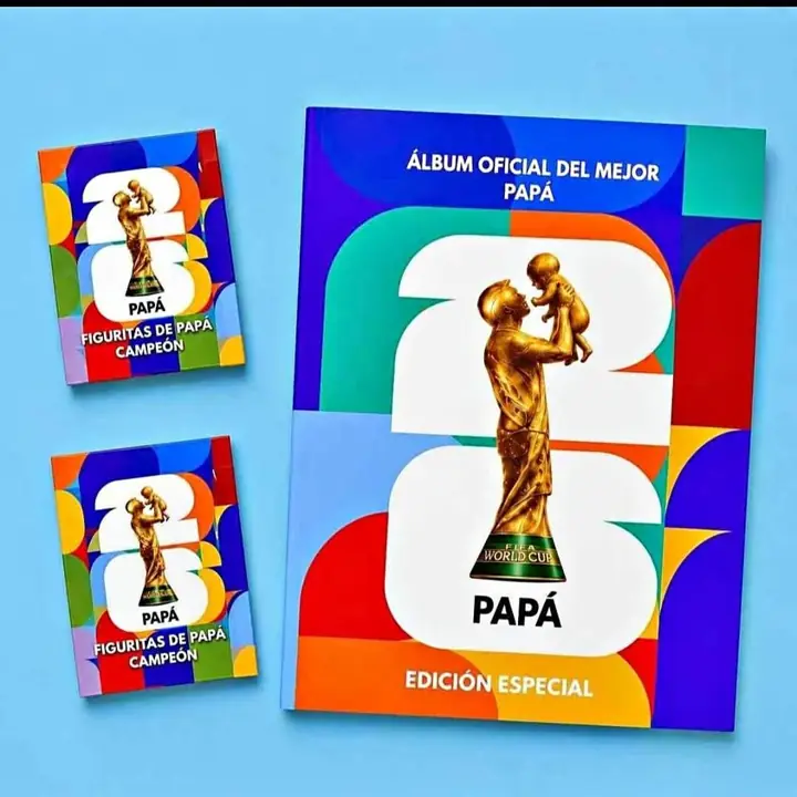 Album mundial día del padre para papa