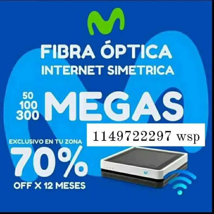 WiFi para tu casa lo pedis ahora pagas en 30 dias