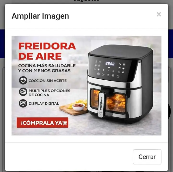Freidora de aire