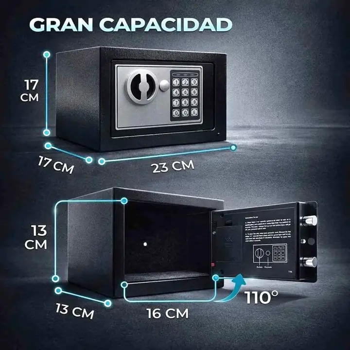 Caja fuerte digital apertura con teclado