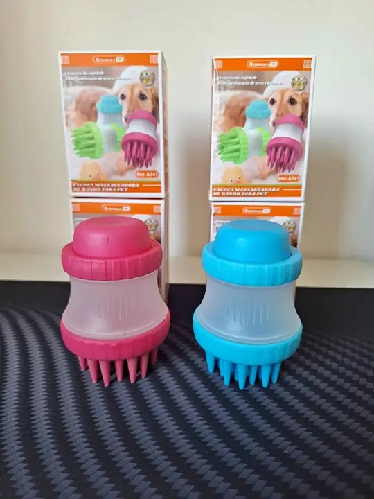 Cepillo masajeador para mascota