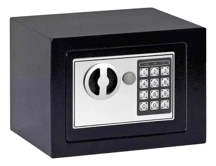 Caja fuerte de seguridad acero 20X23X17CM