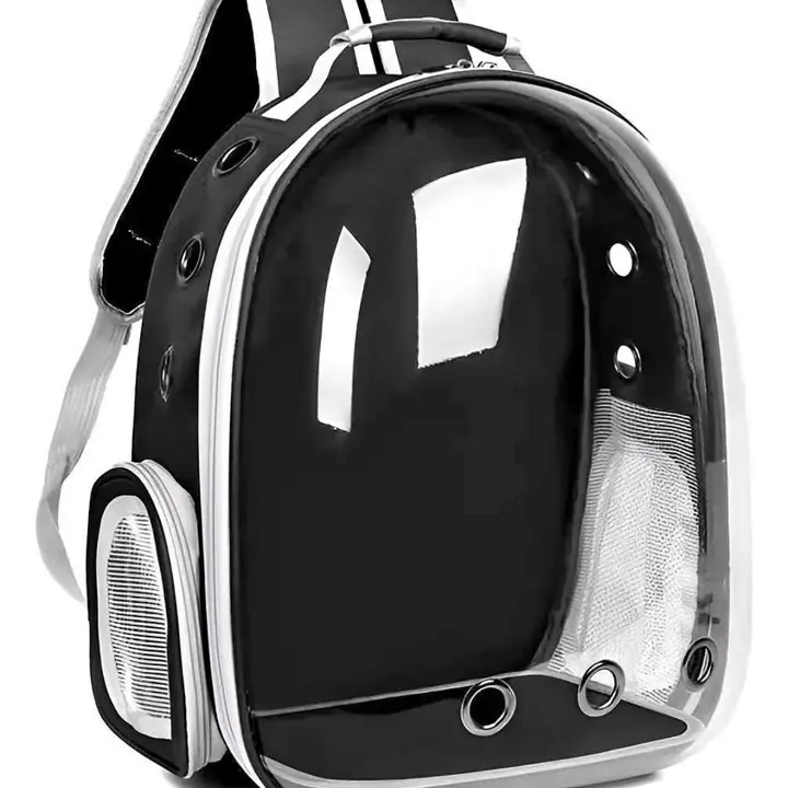 Mochila capsula para mascota transportadora