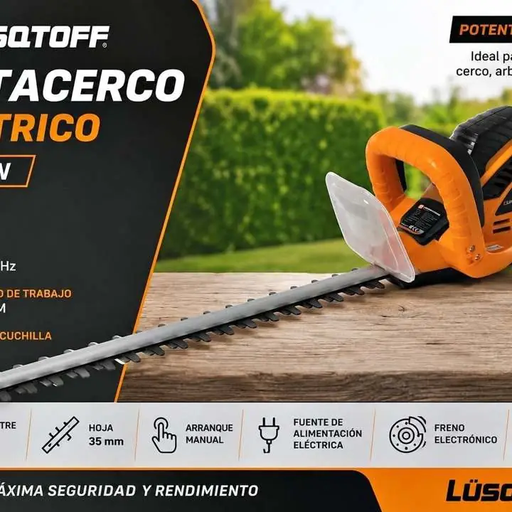 Cortacerco Electrico 550W Lusqtoff