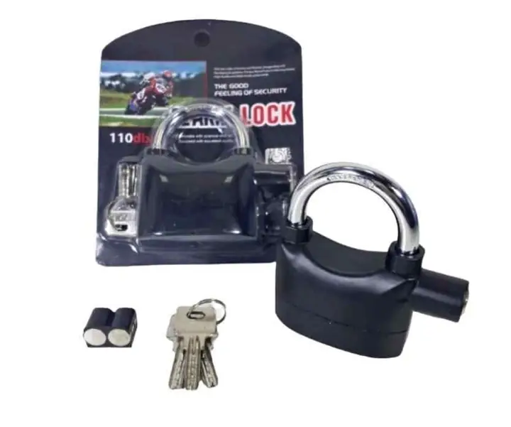 Candado con alarma para bici/ moto